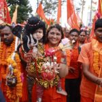 विधायक भावना बोहरा और कांवड़ियों के भव्य स्वागत में हर हर महादेव और बोल बम के जयघोष से गूंजा पंडरिया, कांवड़ियों ने जलेश्वर महादेव में किया जलाभिषेक